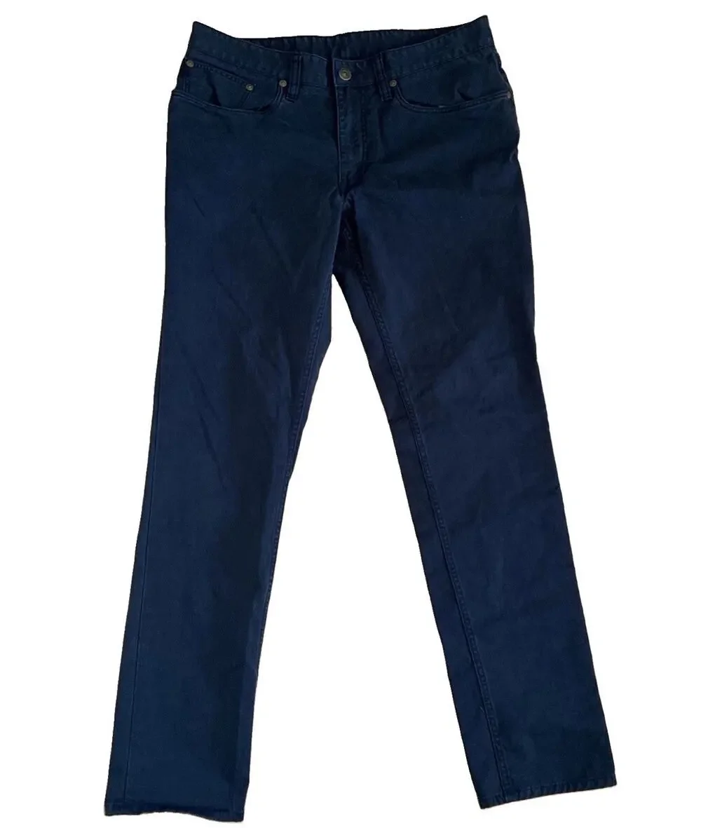 Polo Ralph Lauren Men's Size 30x30 Stretch Slim Fit Leather Patch Chino Pants